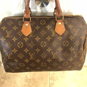 Authentic LV Vintage Eclair Speedy30